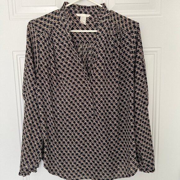 H&M Tops - HM Long Sleeve Blouse
